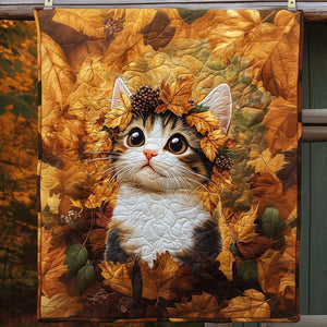 Autumn Kitten Blanket