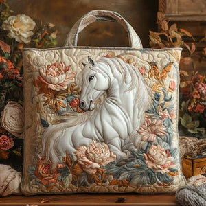 Ivory Meadow Grace Tote Bag