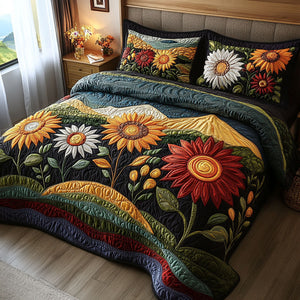 Meadow Glow Harmony 3-Piece Bedding Set