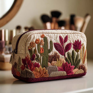 Southwest Star Quilted Makeup Bag